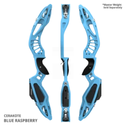 Mybo MYKAN 25" Barebow Riser 2024 -Kinetic Shop mykan blue raspberry 852633