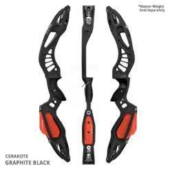 Mybo MYKAN 25" Barebow Riser 2024 -Kinetic Shop mykan graphite black 852619