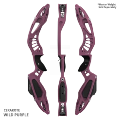 Mybo MYKAN 25" Barebow Riser 2024 -Kinetic Shop mykan wild purple 852635