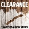 Clearance - Traditional Bow Risers -Kinetic Shop traditional bow risers clearance